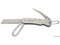 Coltello in acciaio inox per vela