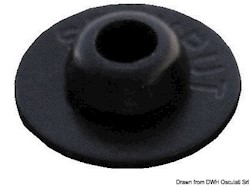 Contropiastra in plastica Stayput Press NERO