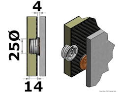 Sistema di fissaggio pannelli LP-DF8 FASTMOUNT ®