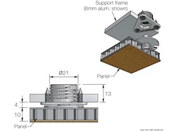 Sistema di fissaggio pannelli FASTMOUNT Metal Range