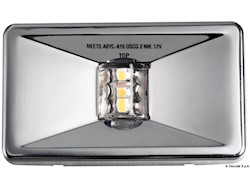 Fanale rettangolare Mouse Stern corpo inox