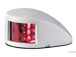 Fanale di via Mouse Deck rosso corpo ABS bianco