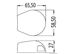 Fanale LED Sea-Dog DX 20 mt