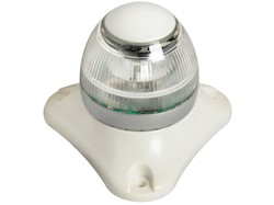 Fanale di via Sphera II 360° bianco corpo bianco