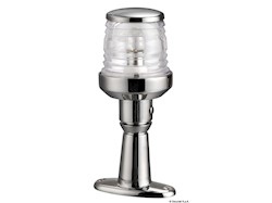 Fanale testa albero inox con basetta