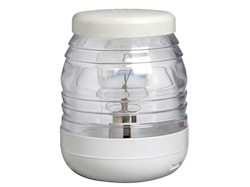 Fanale testa albero bianco/bianco 360° 12 V