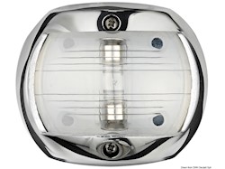 Fanale Compact 12 inox poppa bianco