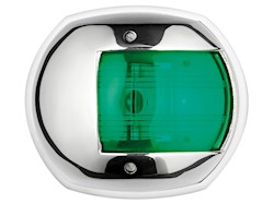 Fanale Maxi 20 inox verde 12 V