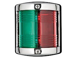 Fanale U85 inox rosso/verde