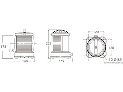 Kit con staffa a parete x 11.418.XX
