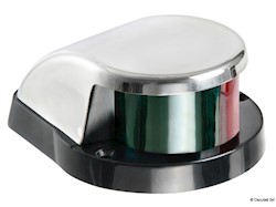 Luce di via rossa/verde di prua calotta inox