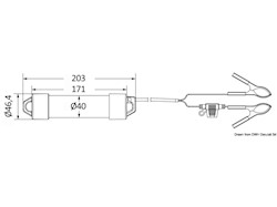 Luce Fish Attractor a LED + lampadina portatile