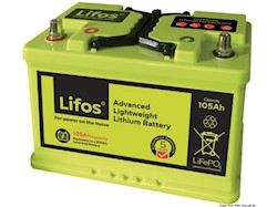 Batterie al litio Lifos 12,8 V 105 Ah