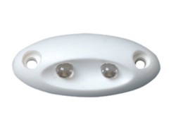 Luce di cortesia LED senza incasso - frontale