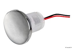 Luci di cortesia LED ROUND luce blu doppio fascio