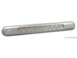 Plafoniera LED da appoggio crom. 310x40x11,5 mm