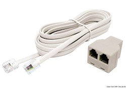 Cavo 4,5 mt. con adattatore a 2 porte