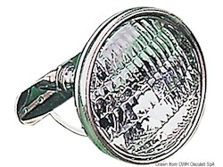 Faro per crocetta inox snodo 12 V