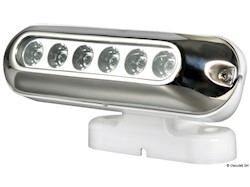 Faretto completo 6 LED bianchi
