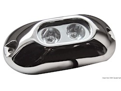 Faro subacqueo 2 LED blu
