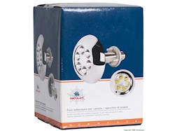 Faro subacqueo 6 LED blu, con viti