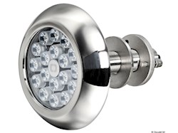 Faro subacqueo 18 LED bianchi con prigioniero