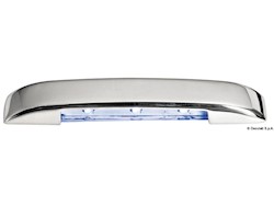 Luce di cortesia Led blu e bianco