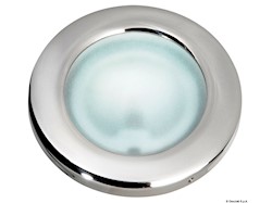 Plafoniera Vega inox dorata