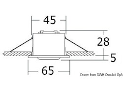 Faretto alogeno orientabile compatto ALTAIR