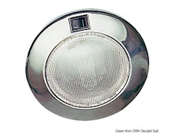 Plafoniera inox incasso 12 V 15 W