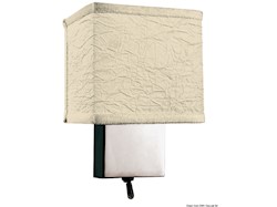 Applique ottone crom con interruttore