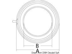 Plafoniera senza incasso in teak