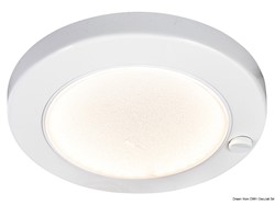 Plafoniera ABS Saturn LED cromata a filo