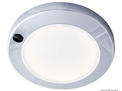 Plafoniera ABS Saturn LED cromata a filo