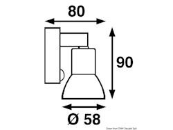 Faretto LED BATSYSTEM