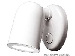 Plafoniera Tube ABS cromato