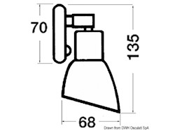 Faretto alogeno BATSYSTEM Opal