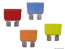 Fusibili lamellari standard con LED spia 12/24 V