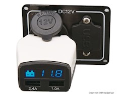 Monitor batteria + presa USB