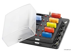 Scatola portafusibili con spie 10 sedi