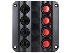 Pannello elettrico Wave 4 interruttori