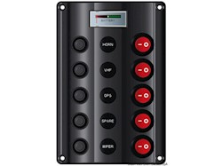 Pannello elettrico Wave 5+voltmetro