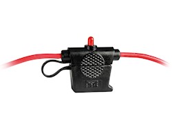 Portafusibile stagno con LED di allarme