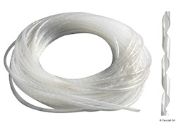 Spirale in polietilene bianco per cablaggi