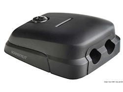 Horizontal Deck Seal nero in plastica doppio cavo