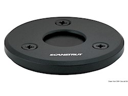 Premistoppa alluminio nero Low Profile Ø 2/8 mm