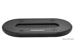 Premistoppa alluminio nero multiplo