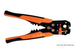 Pinza crimpatrice professionale + spelacavi
