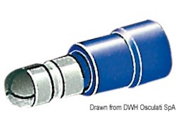 Terminali cilindrici maschio 1-2,5 mm²