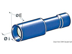 Terminali preisolati cilindrici